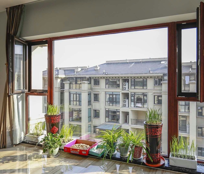 鋁包木門窗產(chǎn)品實拍