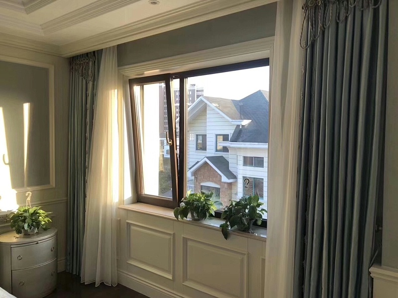 鋁包木門窗實(shí)拍