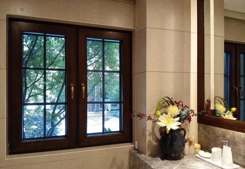 鋁包木門窗產品展示