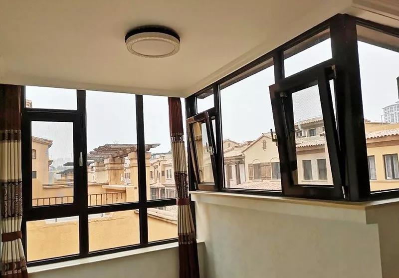 鋁包木門窗場景展示