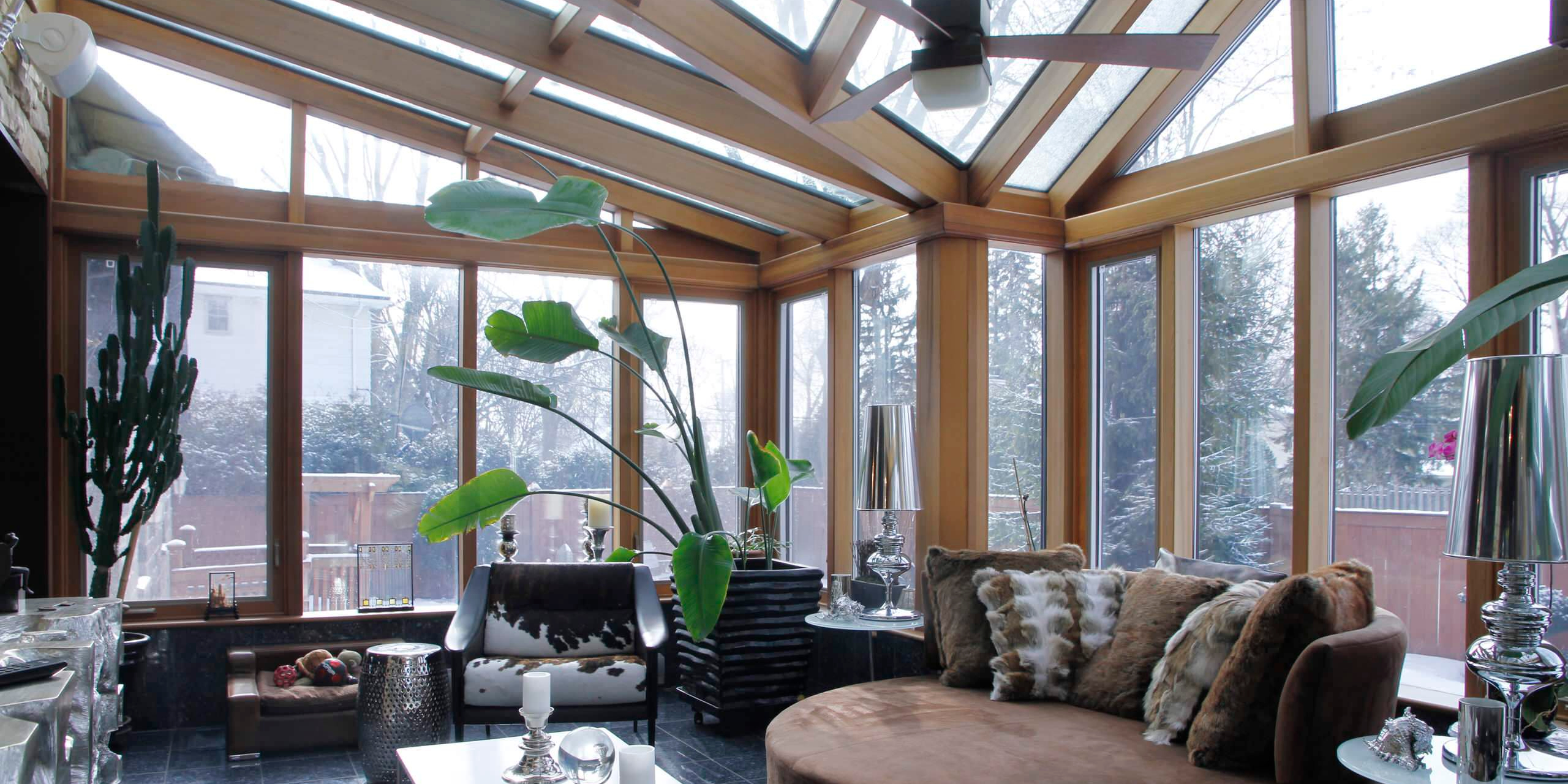 陽光房裝修四要點——金堂木陽光房